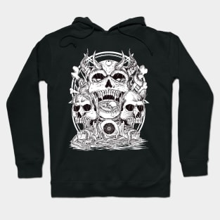 OCCULT SKULL Hoodie